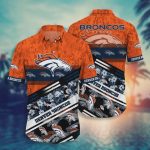 Denver Broncos NFL Camouflage Pattern Hawaiian Shirt Gift for Men and Women