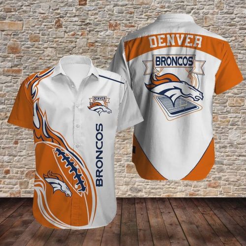 Denver Broncos NFL Limited Edition Hawaiian Shirt V1 Gift for Men and Women