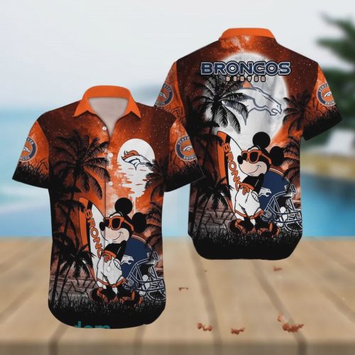 Denver Broncos NFL Mickey Mouse Hawaiian Shirt Gift for Men and Women