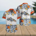 Denver Broncos NFL Special Floral Tropical Team Hawaiian Shirt Gift for Men and Women