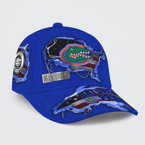 Florida Gators American Flag Classic Baseball Classic Cap Men Hat Gift for Men Women Gift for Men Women
