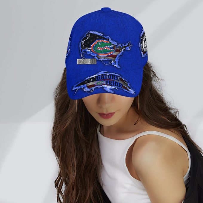 Florida Gators American Flag Classic Cap Gift for Men Women Gift for Men Women