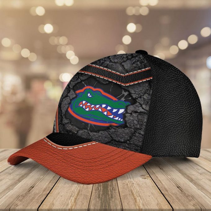 Florida Gators Classic Cap, Leather Cap Gift for Men Women Gift for Men Women