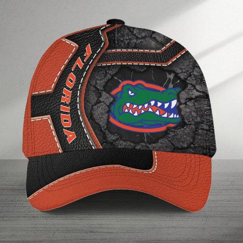 Florida Gators Classic Cap, Leather Cap Gift for Men Women Gift for Men Women
