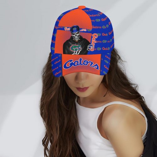 Florida Gators Skull Team Logo Cap Gift for Men Women Gift for Men Women