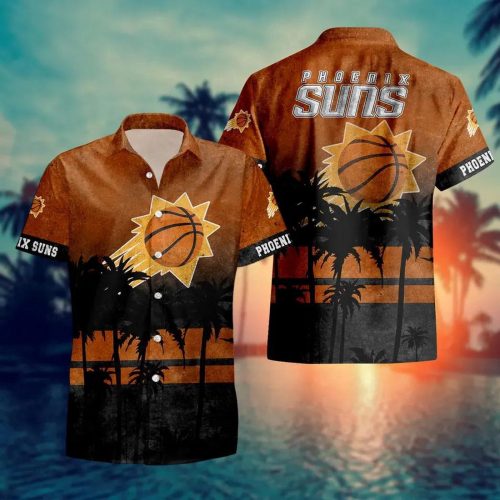 Get Stylish with Phoenix Suns Hawaiian Shirt – NBA Aloha Desert Sunset Gift