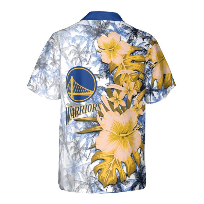 Golden State Warriors 3D Button 3D Button Hawaiian Shirt Gift for Men Dad Father Gift for Men Dad Father SH2
