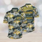 Green Bay Packers NFL Grandparent Beach Hawaiian Shirt Gift for Men and Women