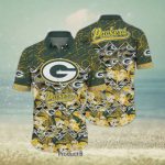 Green Bay Packers NFL Graphic Tropical Pattern 3D Hawaiian Shirt Gift for Men and Women Green Bay Packers NFL Graphic Tropical Pattern 3D Hawaiian Shirt Gift for Men and Women