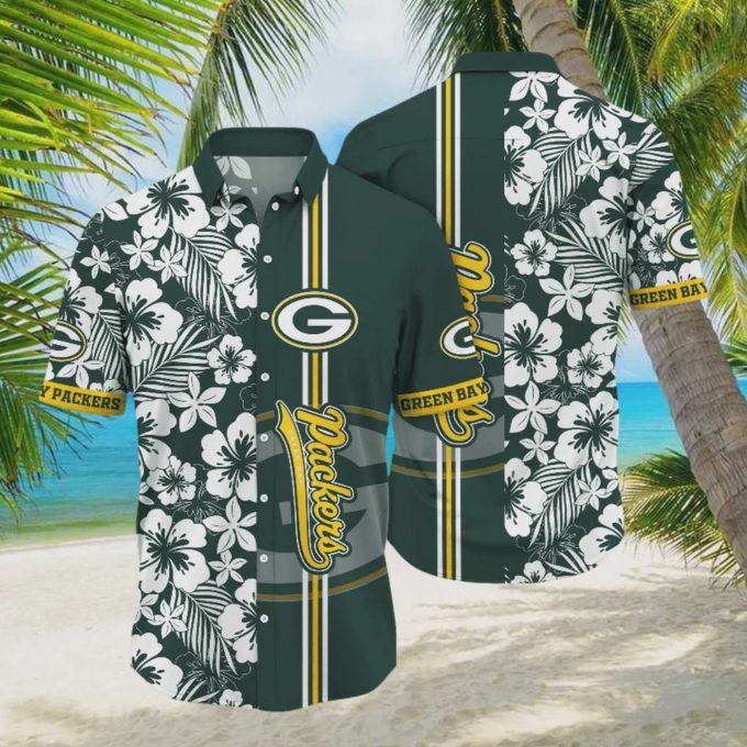 Green Bay Packers NFL Julytime Aloha Hawaiian Shirt Gift for Men and Women