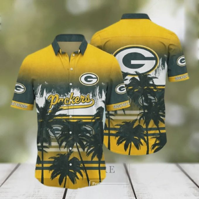 Green Bay Packers NFL Main Color Hawaiian Shirt Gift for Men and Women