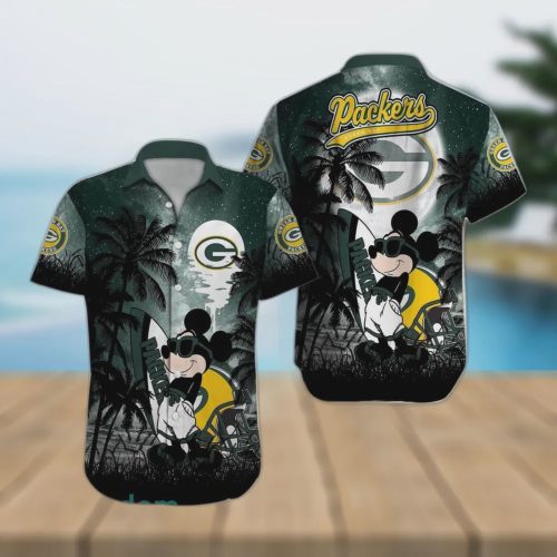 Green Bay Packers NFL Mickey Mouse Hawaiian Shirt Gift for Men and Women