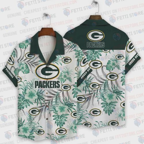 Green Bay Packers NFL Pattern Hawaiian Shirt Gift for Men and Women