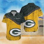 Green Bay Packers NFL Polynesian Tattoo Hawaiian Shirt Gift for Men and Women