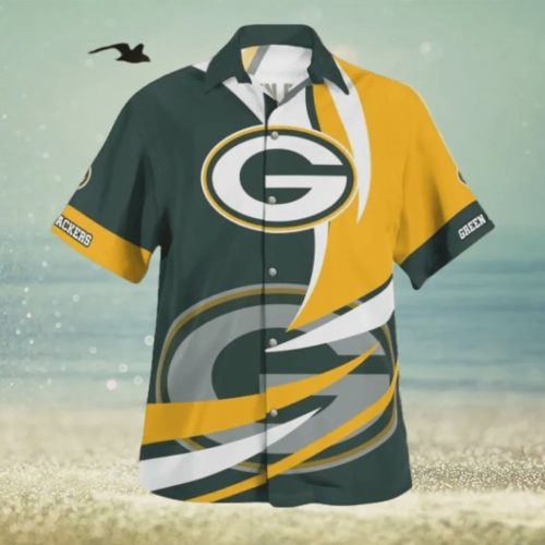 Green Bay Packers NFL Retro 3D Hawaiian Shirt Gift for Men and Women