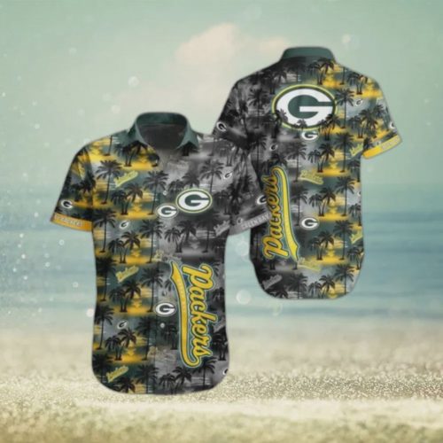 Green Bay Packers NFL Tropical Pattern Summer Hawaiian Shirt Gift for Men and Women