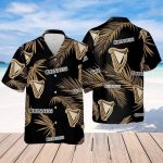Guinness Hawaiian Shirt: Palm Leaves Pattern for Beach Lovers Summer Vacation & Beer Enthusiasts