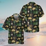 Guinness Tropical Hibiscus Hawaiian Shirt: Perfect Beer Lover Gift for Summer Holiday Aloha Style Men & Women