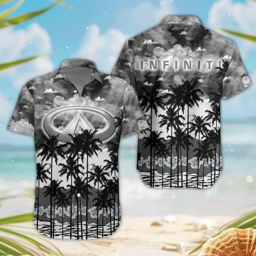 Infiniti 3D Button Hawaii Shirt Gift for Men Dad Father