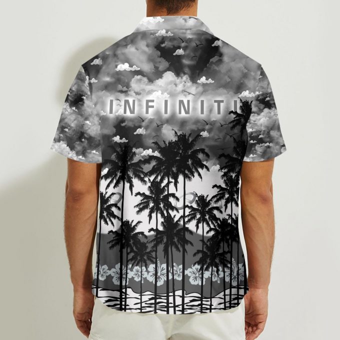 Infiniti 3D Button Hawaii Shirt Gift for Men Dad Father