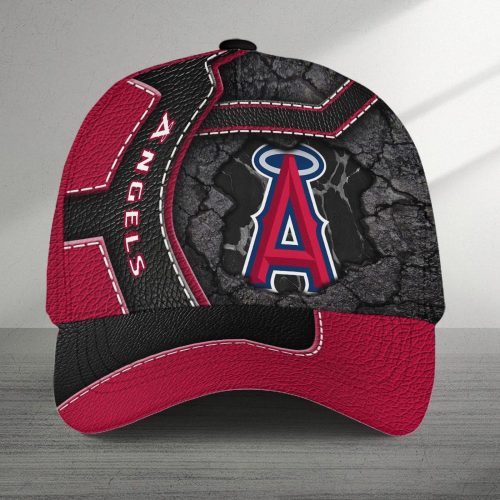 Los Angeles Angels Classic Cap Gift for Men Dad Father, Leather Cap Gift for Men Women