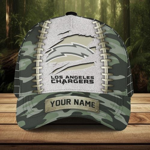 Los Angeles Chargers Camo Hunting Classic Cap Gift for Men Dad Father Gift for Men Women