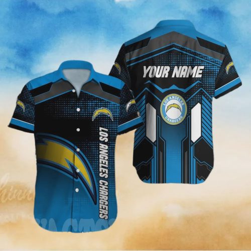 Los Angeles Chargers NFL Custom Full Print Hawaiian Shirt Gift for Men and Women