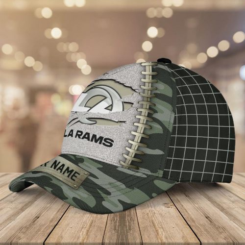 Los Angeles Rams Camo Hunting Classic Cap Gift for Men Dad Father Gift for Men Women