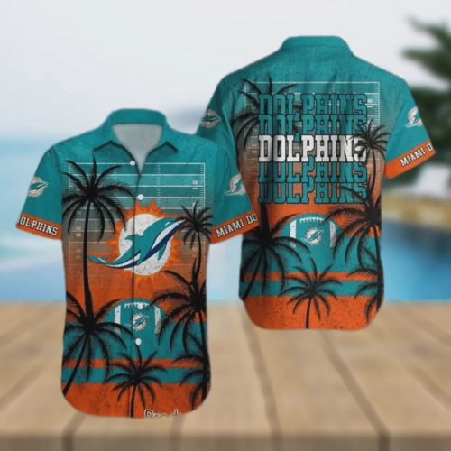 Miami Dolphins NFL Beach Lovers Hawaiian Shirt Gift for Men and Women