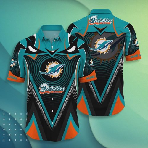Miami Dolphins NFL Style Hot Hawaiian Shirt V3 Gift for Men and Women
