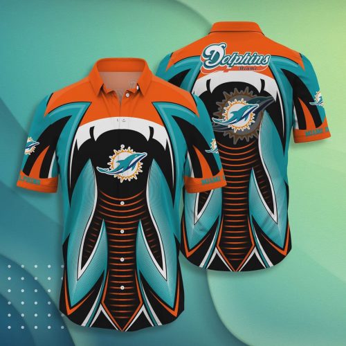 Miami Dolphins NFL Style Hot Hawaiian Shirt V4 Gift for Men and Women