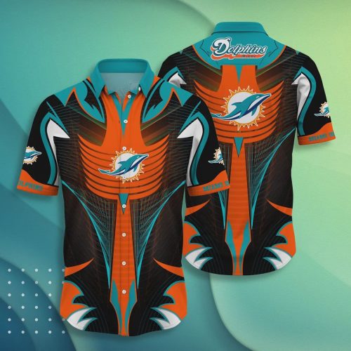 Miami Dolphins NFL Style Hot Hawaiian Shirt V5 Gift for Men and Women