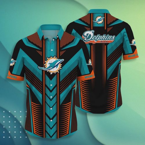 Miami Dolphins NFL Style Hot Hawaiian Shirt V6 Gift for Men and Women