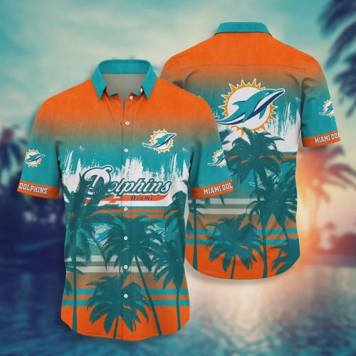 Miami Dolphins NFL Style Hot Hawaiian Shirt V8 Gift for Men and Women