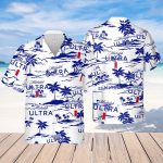 Stylish Michelob Ultra Hawaiian Shirt with Beach Pattern – Perfect for Beach Lovers!