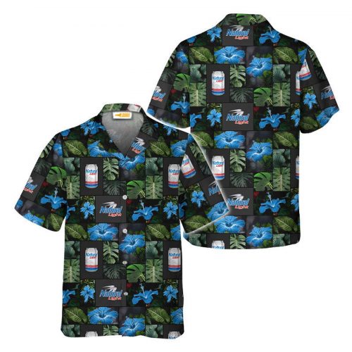 Tropical Hibiscus Flower Hawaiian Shirt - Natural Light Aloha Shirt for Men & Women Perfect Summer Holiday Gift Idea!