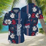 New England Patriots NFL Flower 3D Hawaiian Shirt Gift for Men and Women