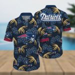 New England Patriots NFL Flower Vintage Hawaiian Shirt Gift for Men and Women