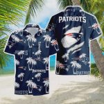 New England Patriots NFL Palm Tree Pattern Hawaiian Shirt Gift for Men and Women