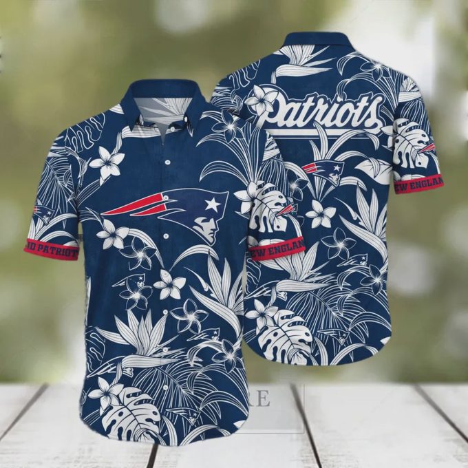 New England Patriots NFL Surfing Aloha Hawaiian Shirt Gift for Men and Women