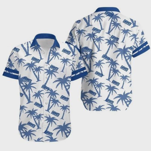 News Yorks Giants Coconut Tree NFL Hawaiian Shirt Gift for Men and Women