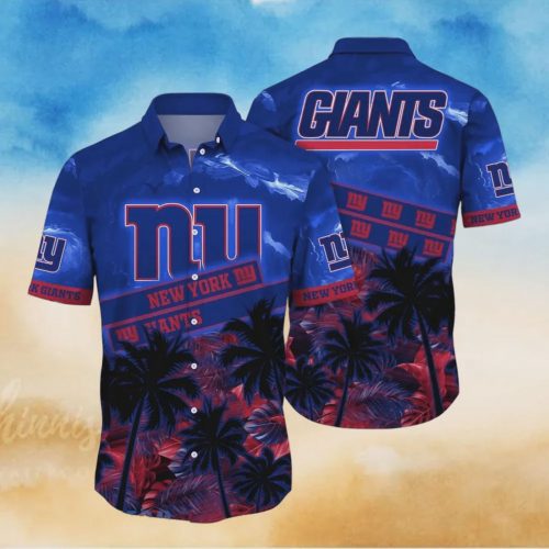 News Yorks Giants NFL Leaves Tropical Style Hawaiian Shirt Gift for Men and Women