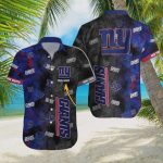 Personalizeds News Yorks Giants NFL Leaves Tropical Hawaiian Shirt Gift for Men and Women