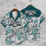 Philadelphia Eagles NFL Pattern Hawaiian Shirt Gift for Men and Women