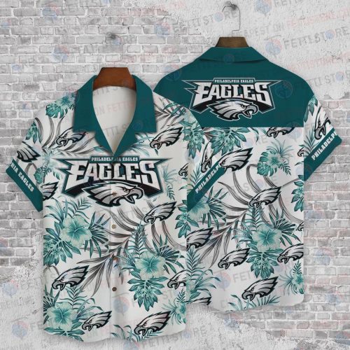 Philadelphia Eagles NFL Pattern Hawaiian Shirt Gift for Men and Women