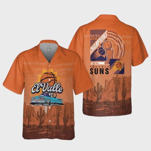 Phoenix Suns Hawaiian Shirt – Aloha NBA Desert Cruiser: Stylish & Perfect Gift