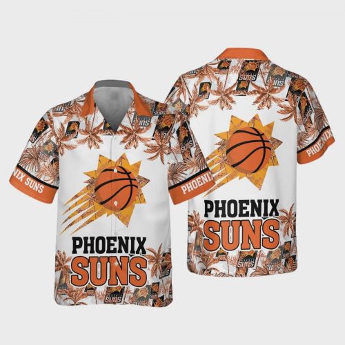 Phoenix Suns Hawaiian Shirt: Tropical NBA Ball Aloha Gift – Stylish and Vibrant NBA Apparel