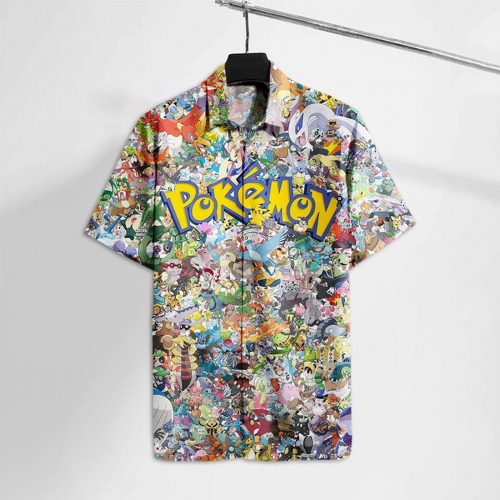 Pokemon Hawaiian Shirt: All Pokemon Aloha Shirt for Men & Women - Perfect for Summer Holidays