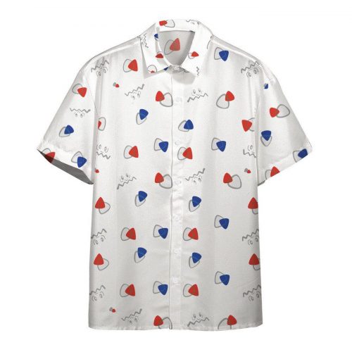 Summer Holiday Pokemon Aloha Shirt: Togepi Egg Pattern Hawaiian Shirt for Men & Women