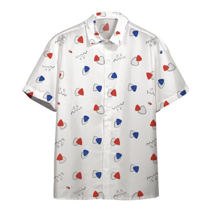 Summer Holiday Pokemon Aloha Shirt: Togepi Egg Pattern Hawaiian Shirt for Men & Women